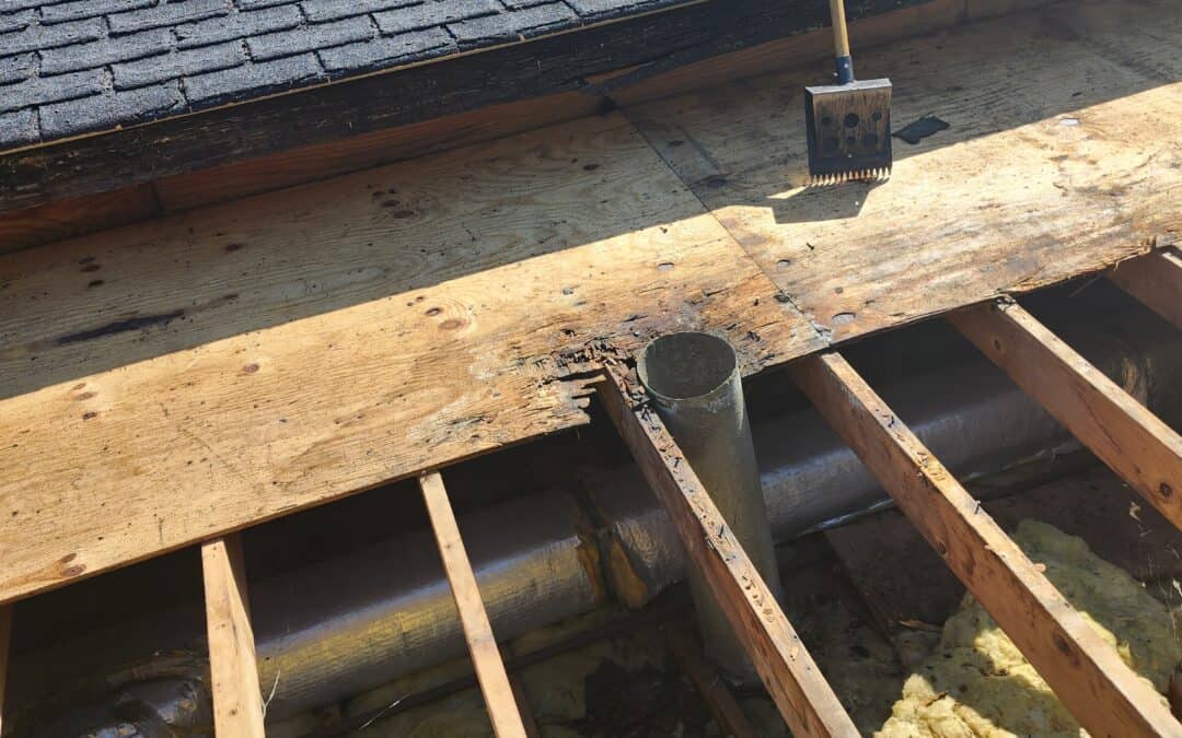 Why Do I Have Ceiling Damage After My Roof Replacement?