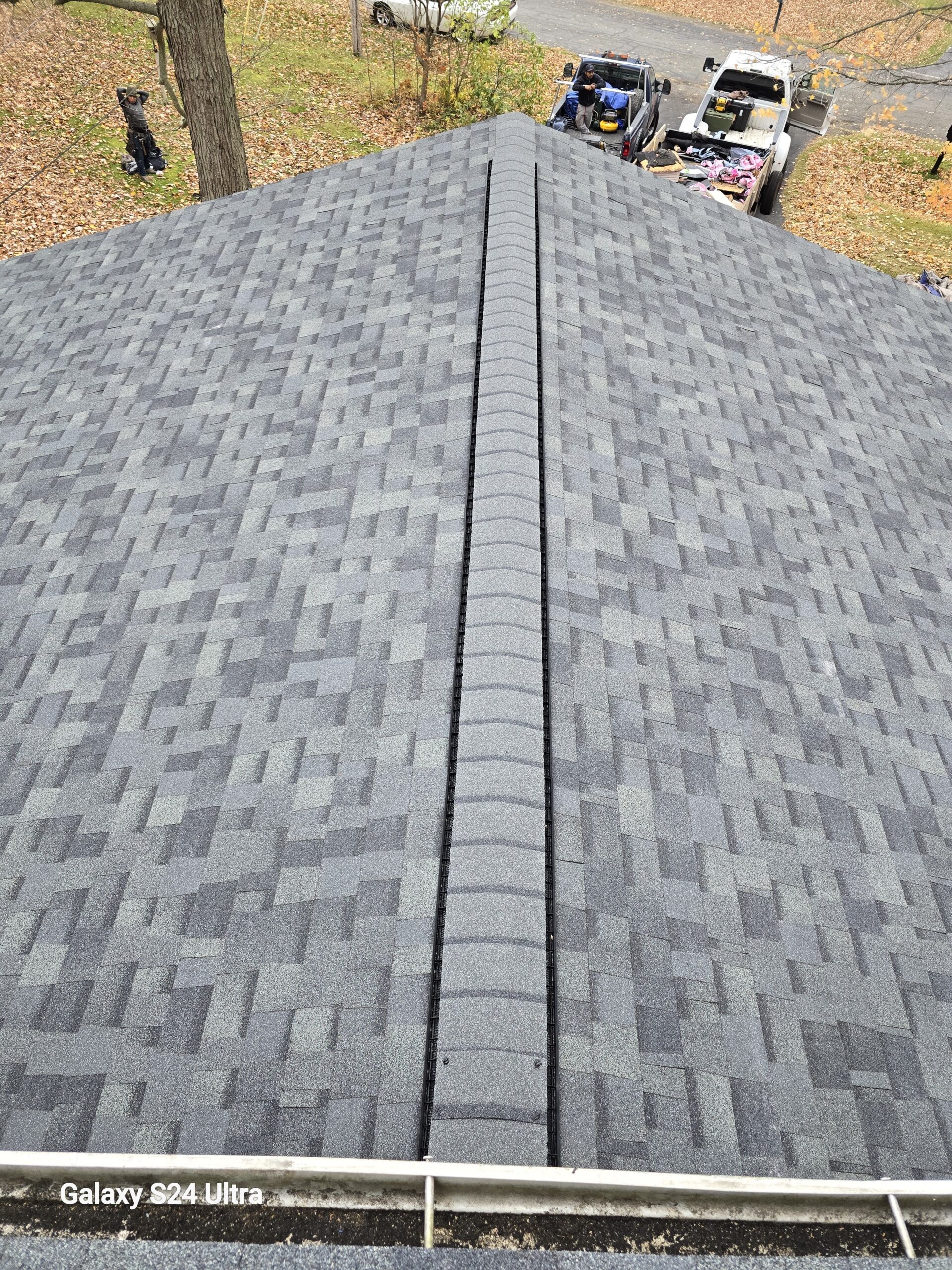 ridge cap vent