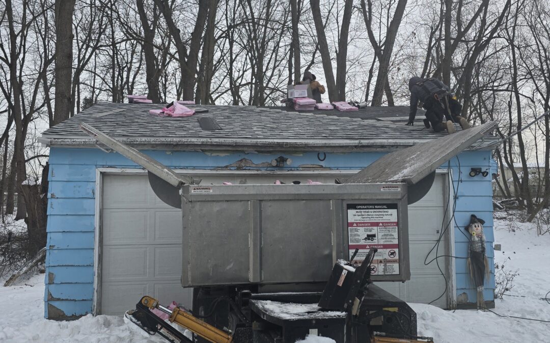 Green House Brown Roof