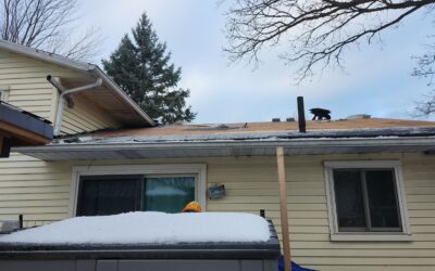 lean to roof over deck