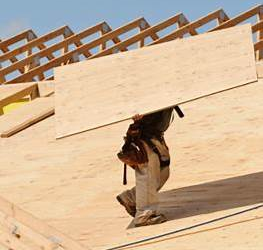 what plywood is used for roofing