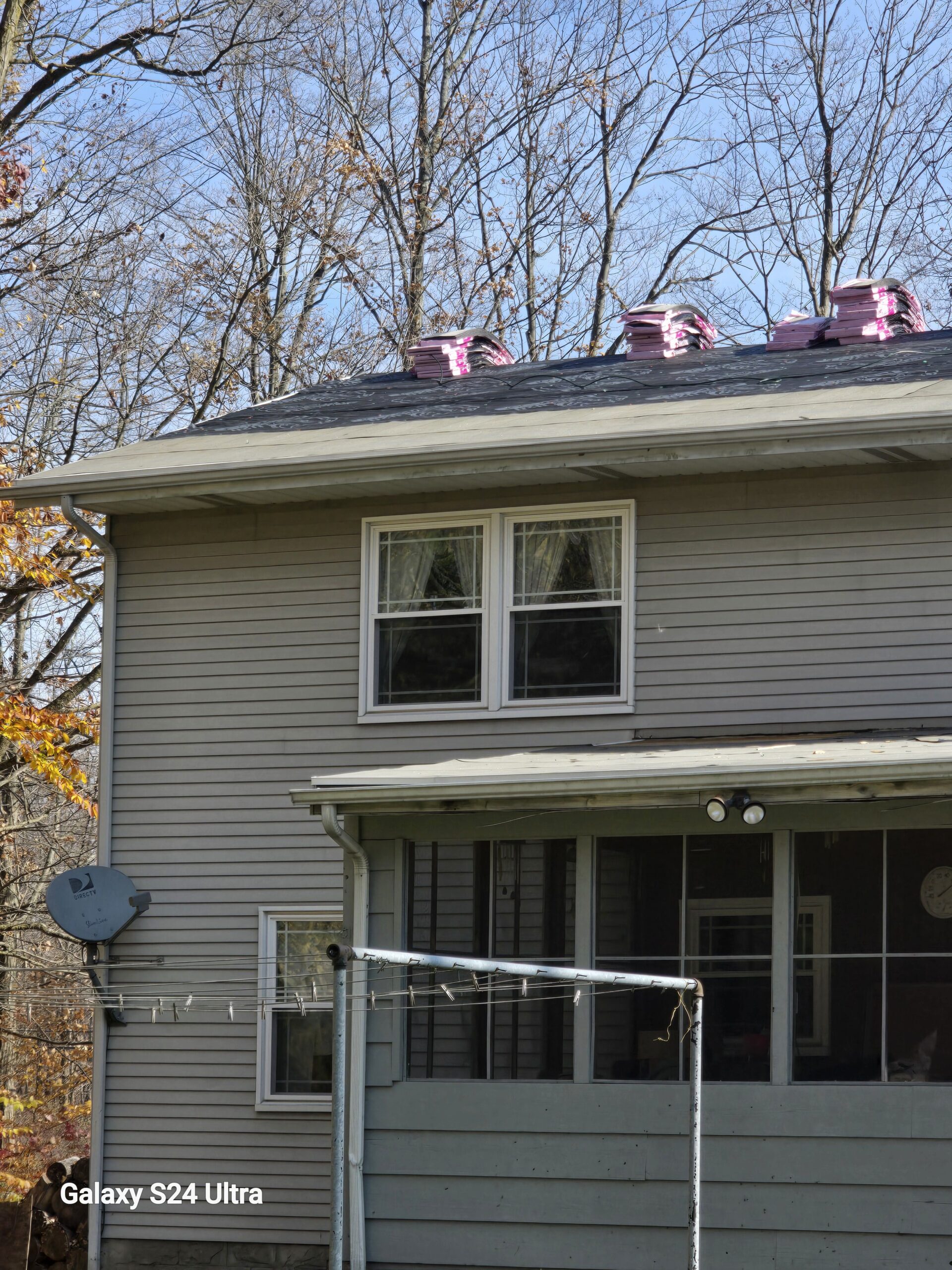 Storm Damage Roof In Chagrin Falls, OH