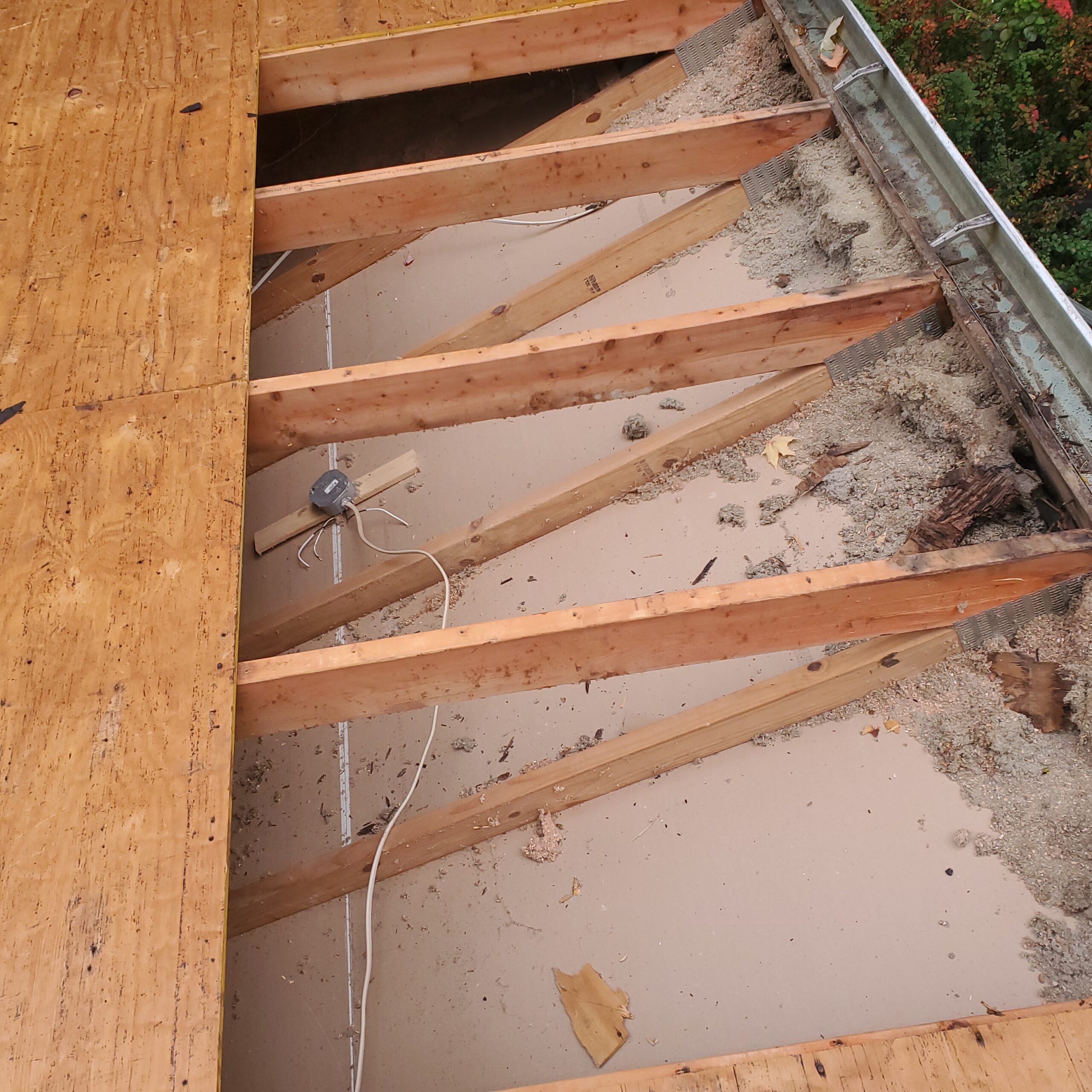 Roof Storm Damage In Madison,OH