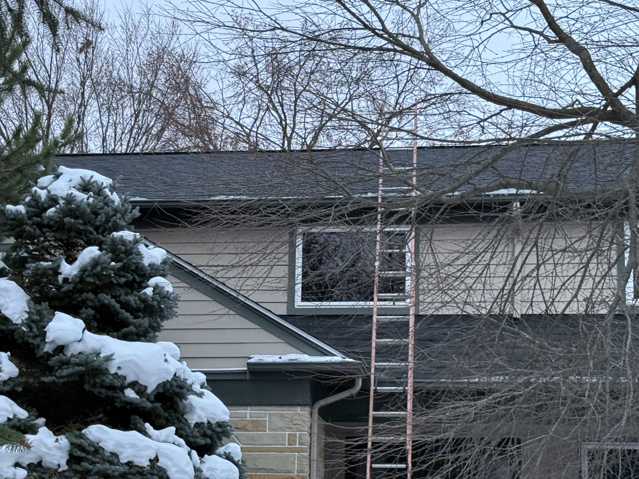 Storm Damage Roof In Shaker Heights,OH