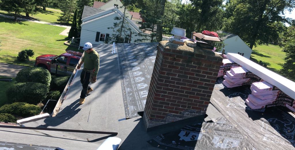 Winter Roof In North Olmsted,Oh