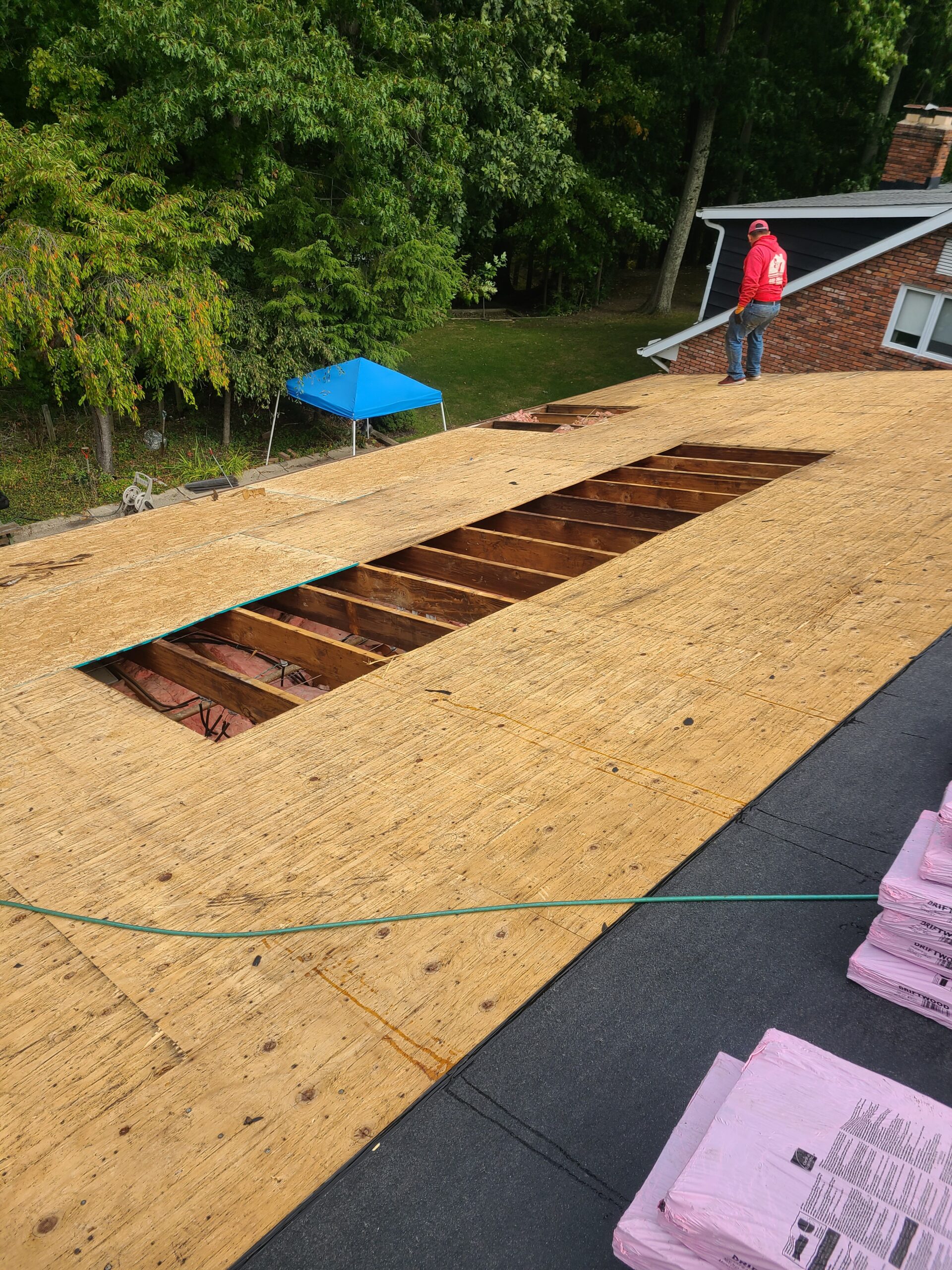 Roof Winter In Brecksville,Oh