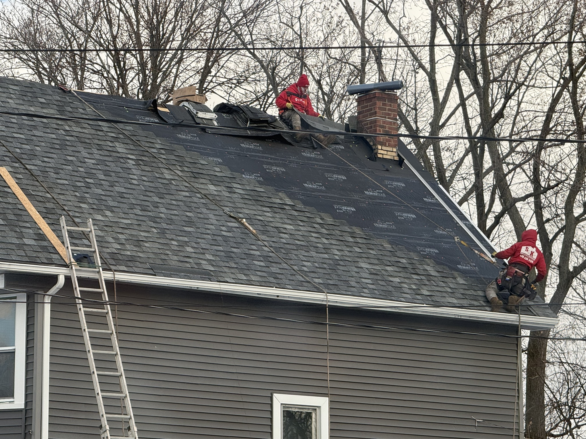 Winter Roofing East Liverpool,OH