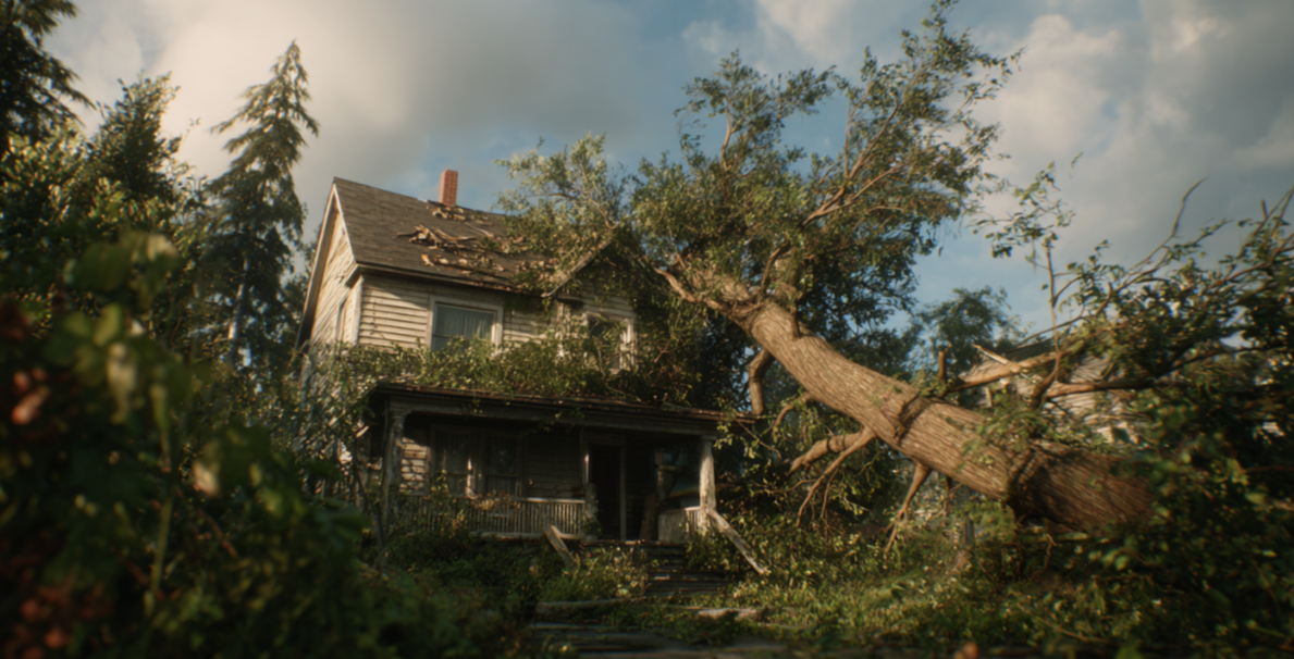 Tree Falls on Roof Expert in Northeast Ohio