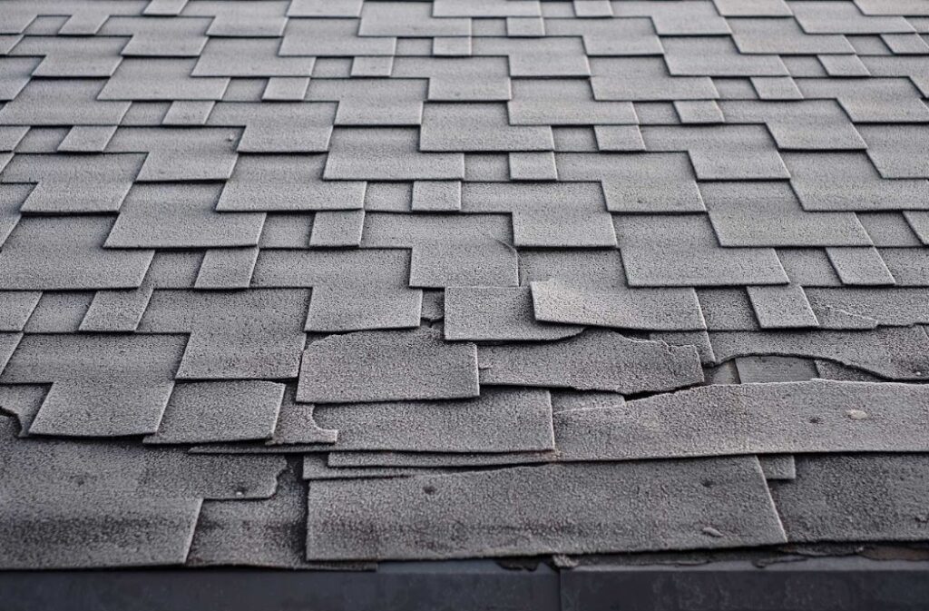 cracked shingles