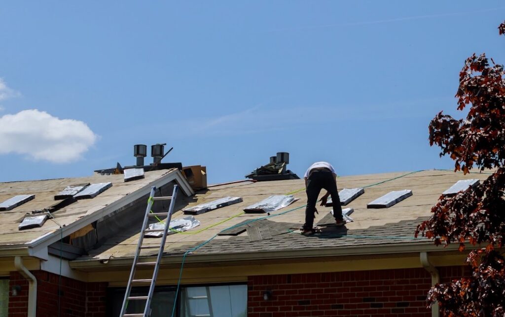 reactive roof repair